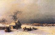 Moscow in Winter from the Sparrow Hills Ivan Aivazovsky